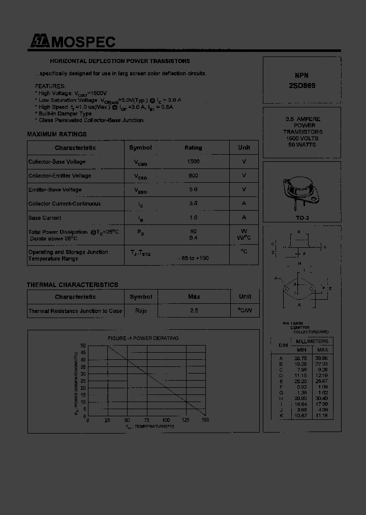 2SD869_7446.PDF Datasheet