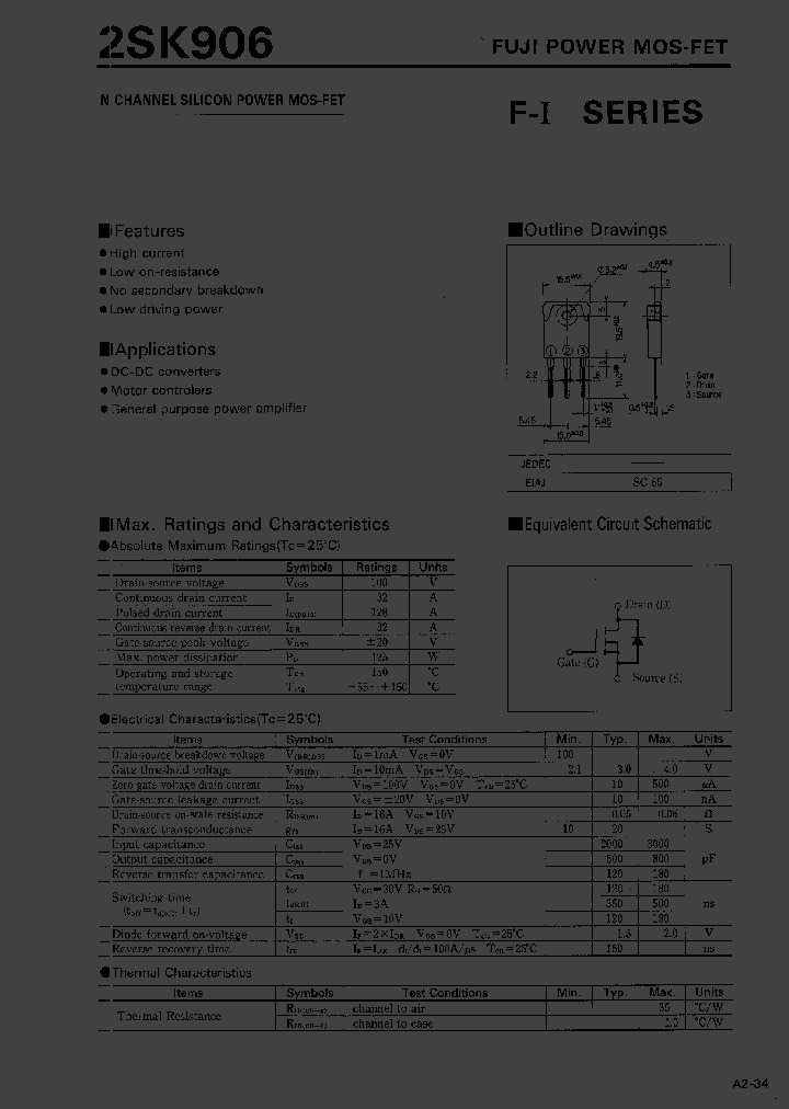 2SK906_12631.PDF Datasheet