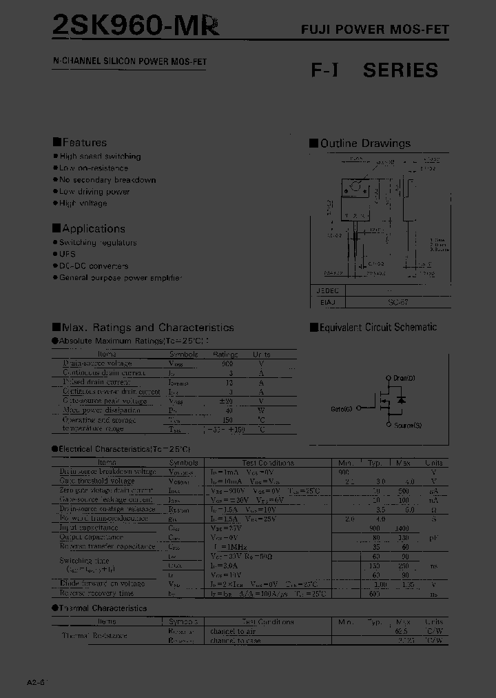 2SK960_12646.PDF Datasheet