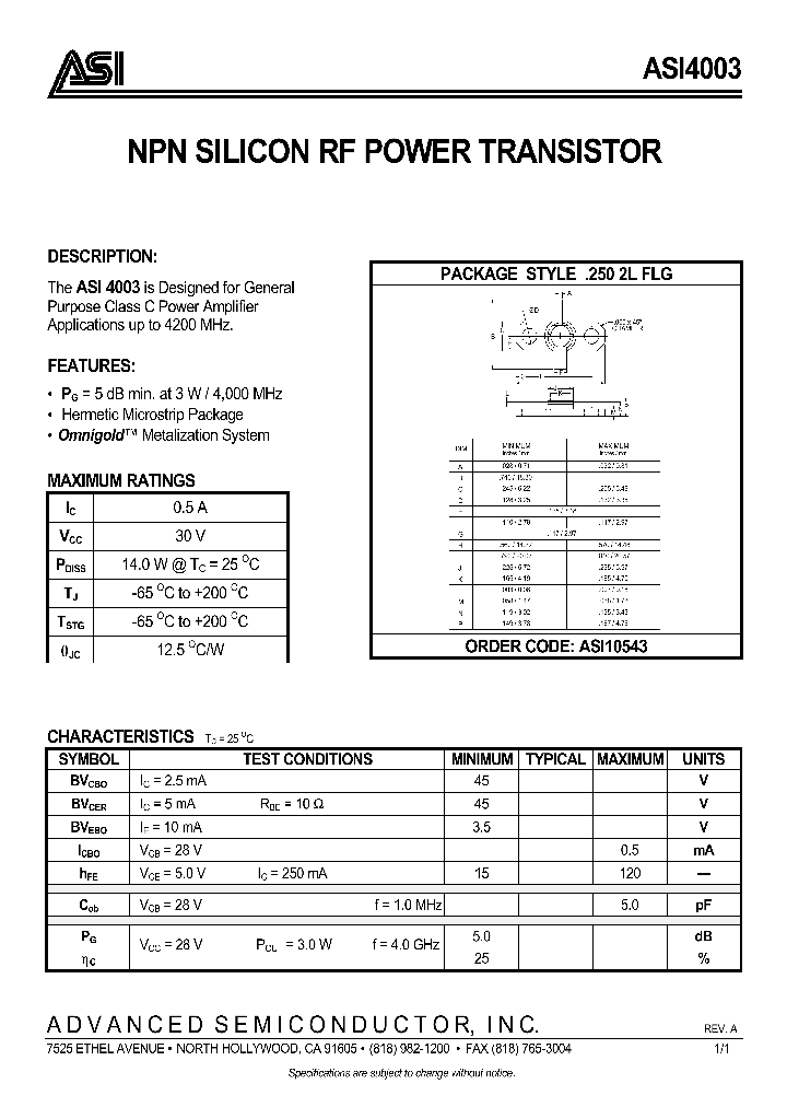 ASI10543_132181.PDF Datasheet