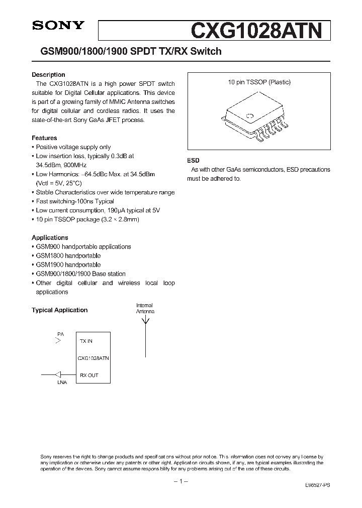 CXG1028ATN_163284.PDF Datasheet