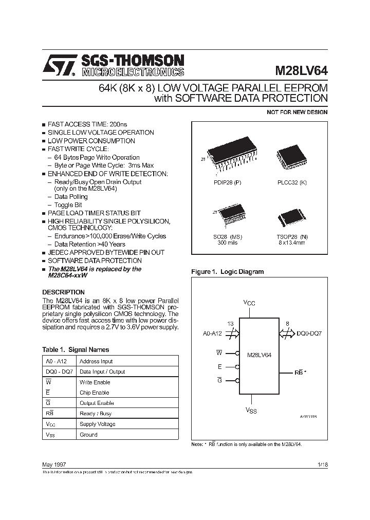 M28LV64_172575.PDF Datasheet