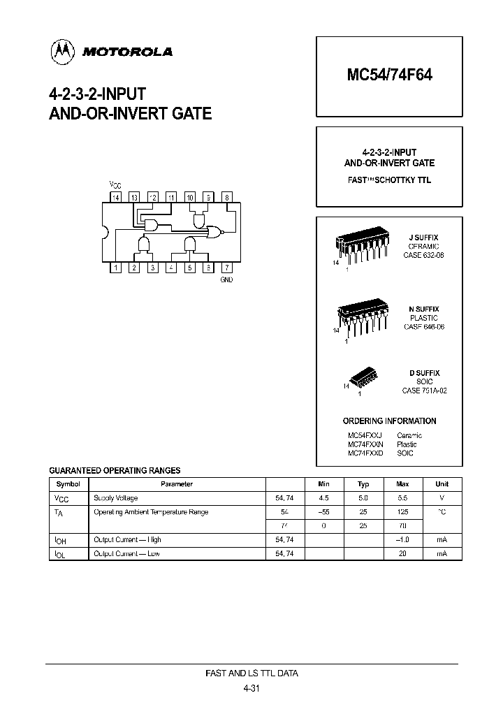 MC74F64D_94629.PDF Datasheet