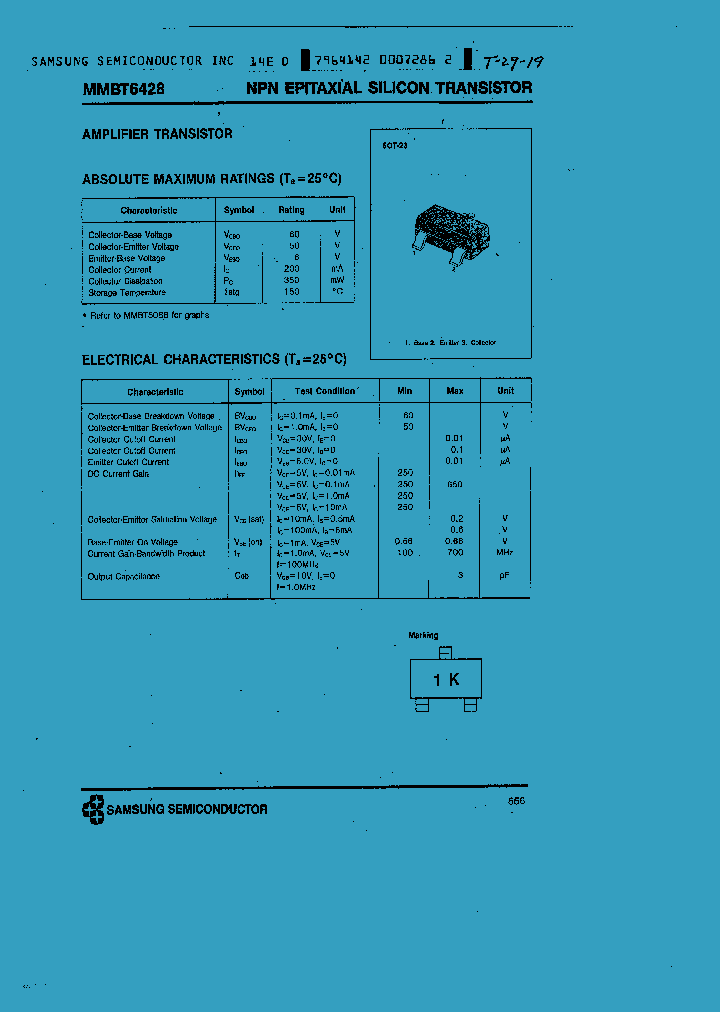 MMBT6428_127841.PDF Datasheet