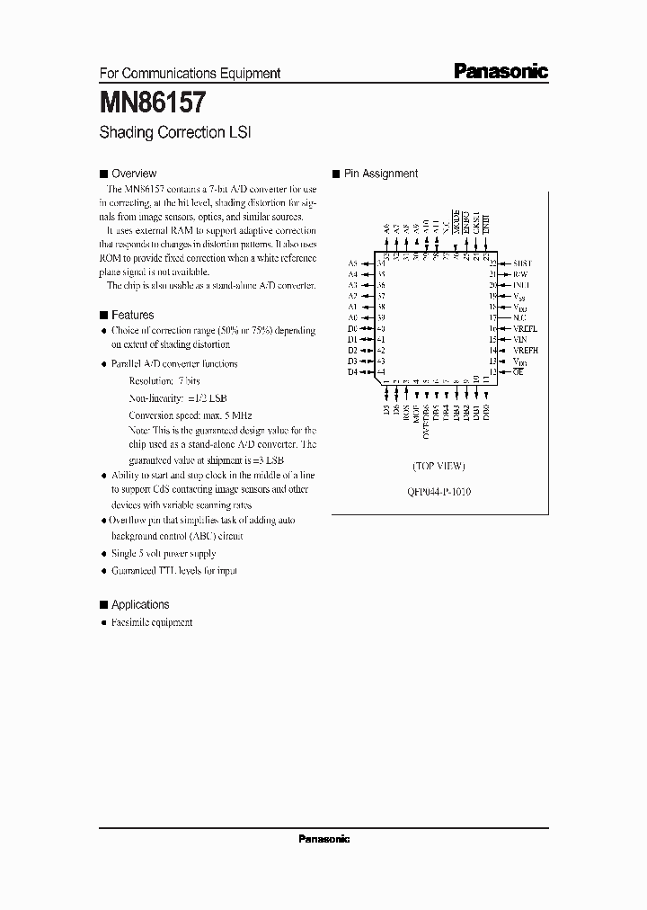 MN86157_162761.PDF Datasheet