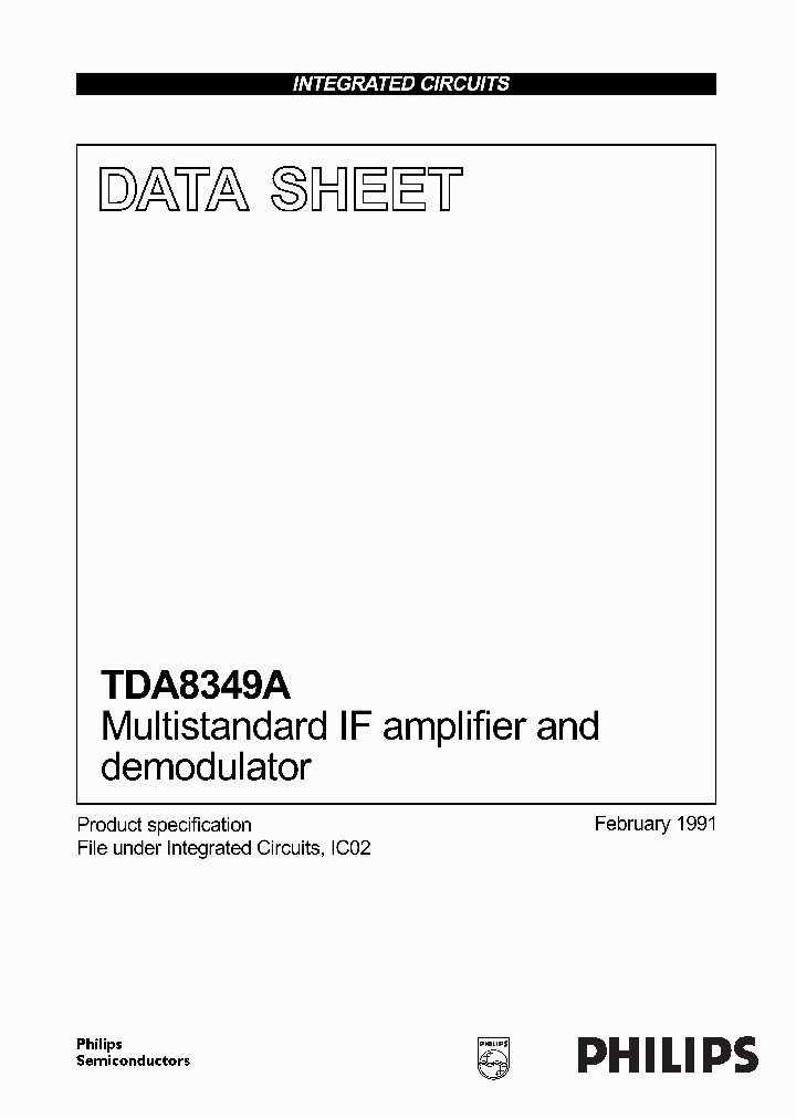 TDA8349_103883.PDF Datasheet