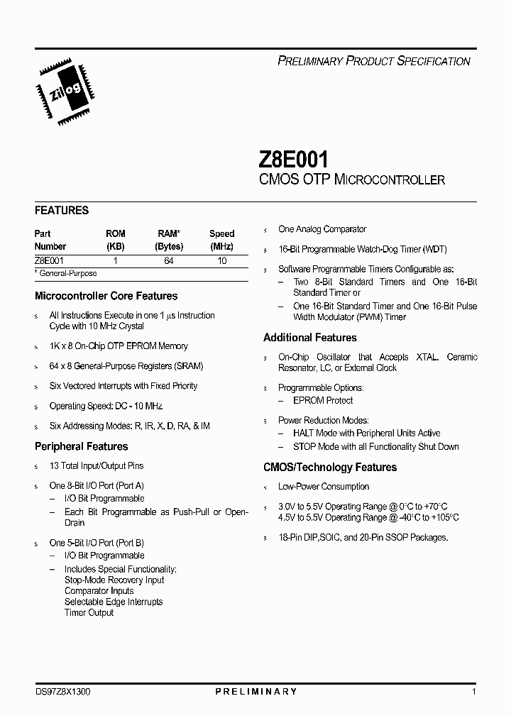 Z8E001_27506.PDF Datasheet