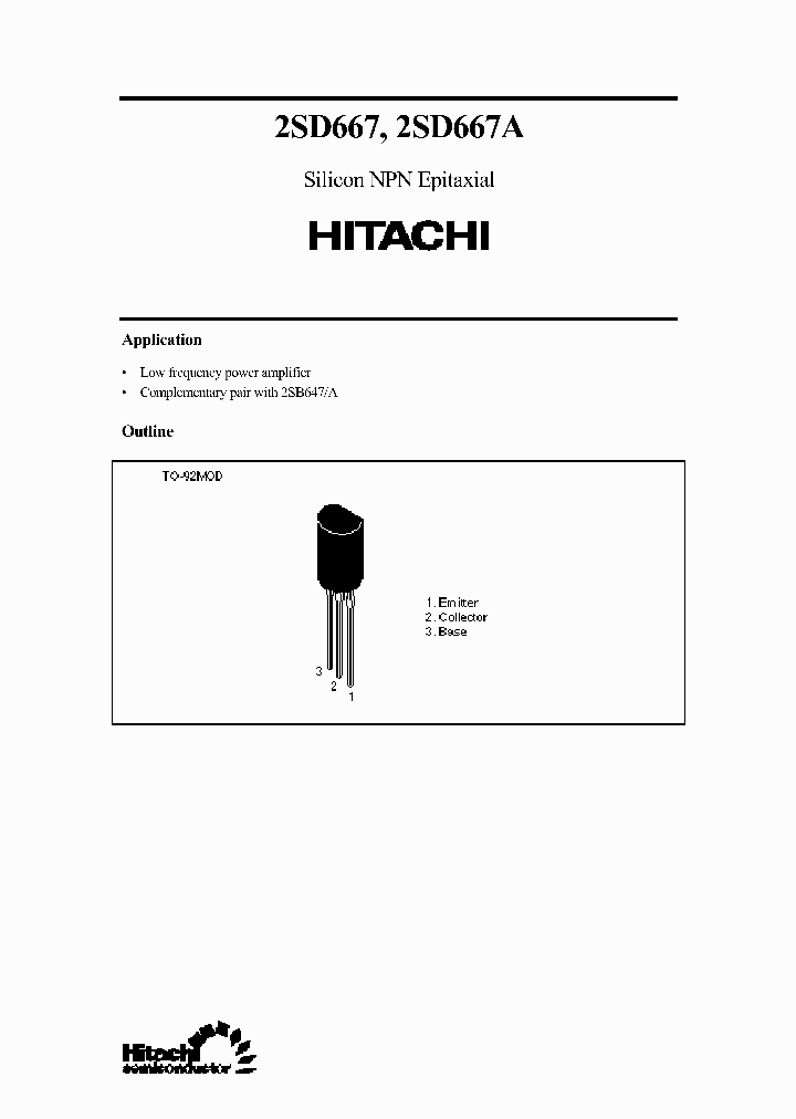 2SD667_281835.PDF Datasheet