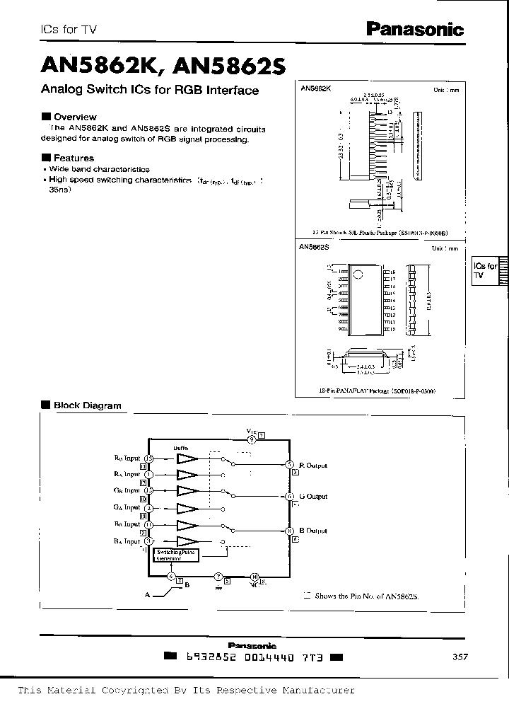 AN5862S_212273.PDF Datasheet