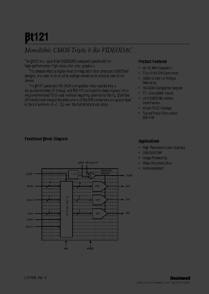 BT121_294421.PDF Datasheet