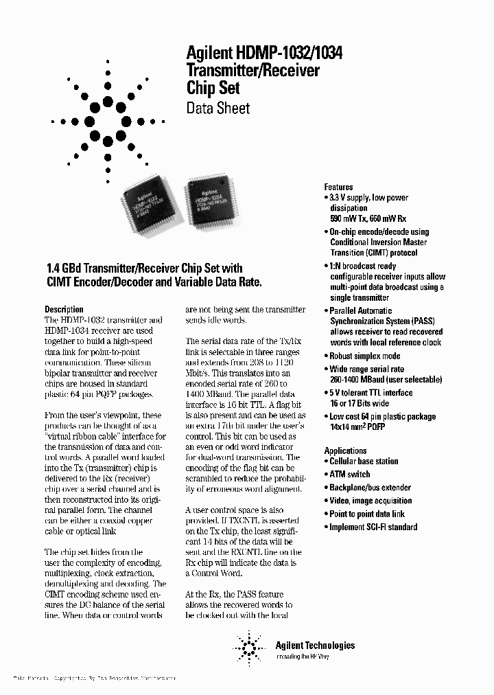 HDMP-1034RX_232656.PDF Datasheet