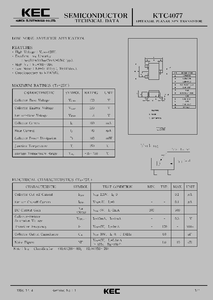 KTC4077_228019.PDF Datasheet