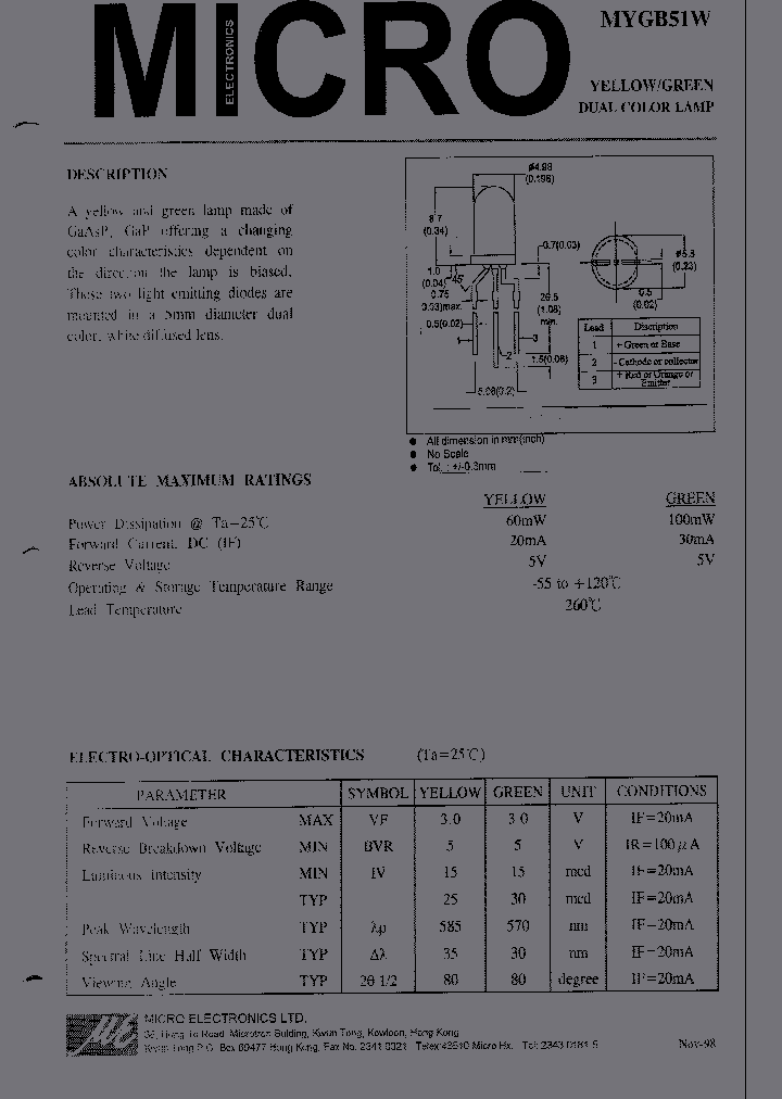 MYGB51W_239963.PDF Datasheet