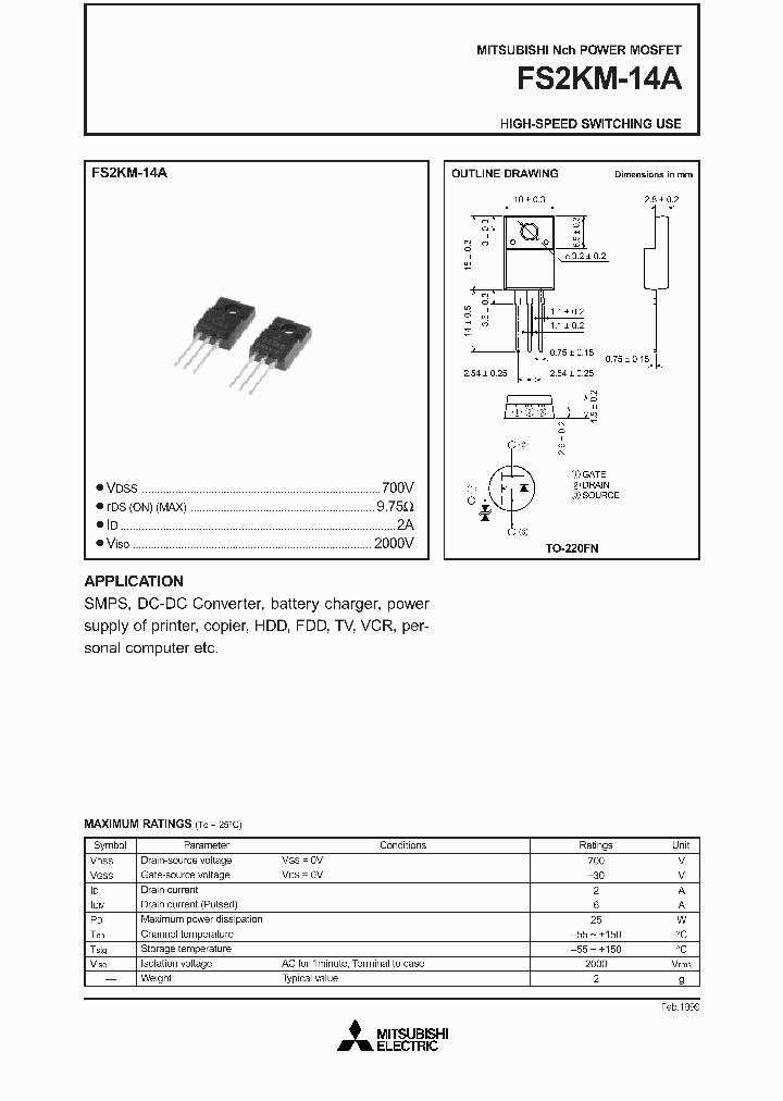 FS2KM-14A_219659.PDF Datasheet