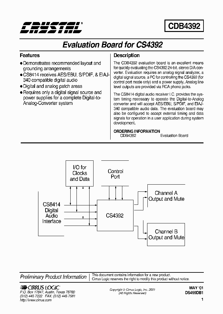 CDB4392_309262.PDF Datasheet