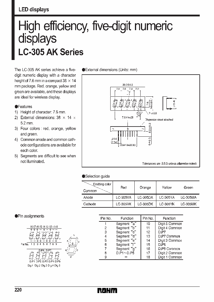 LC305AKSERIES_337889.PDF Datasheet