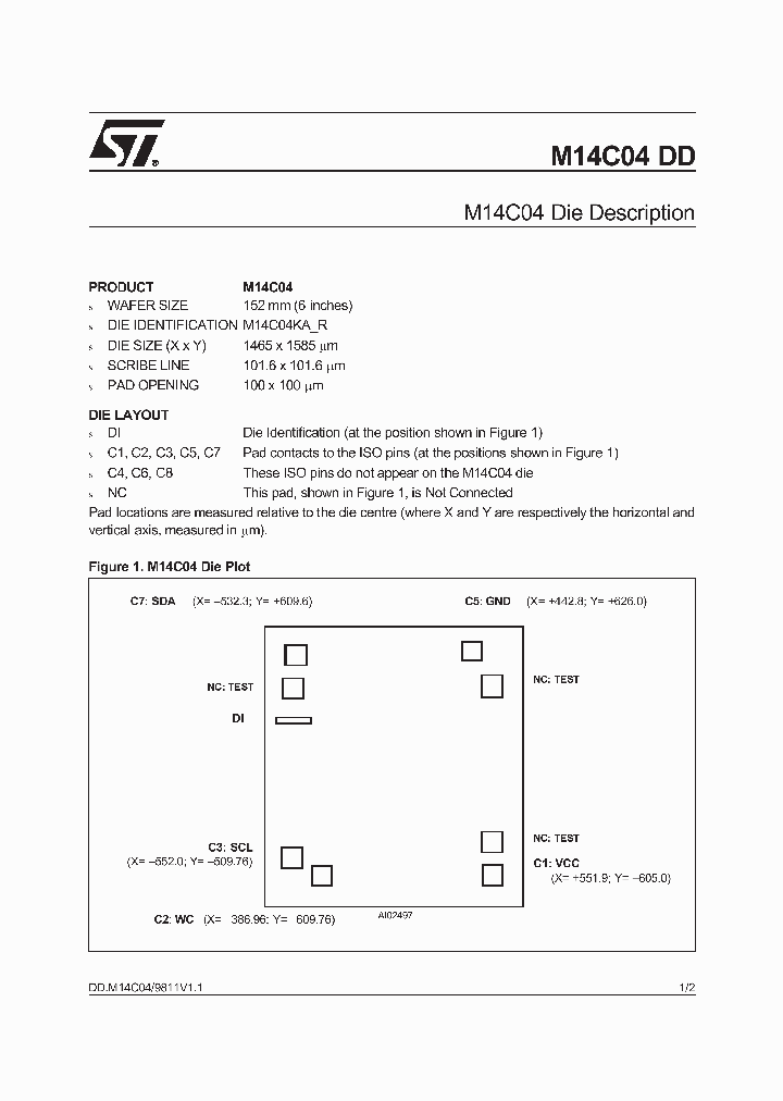M14C04DD_360777.PDF Datasheet