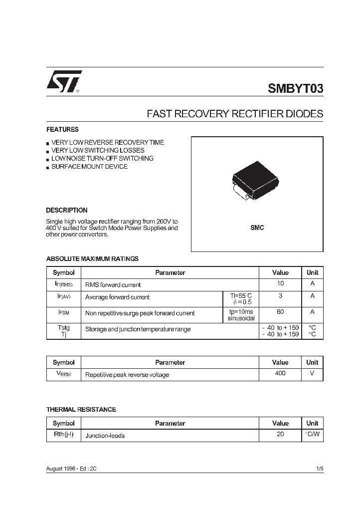 SMBYT03_354597.PDF Datasheet