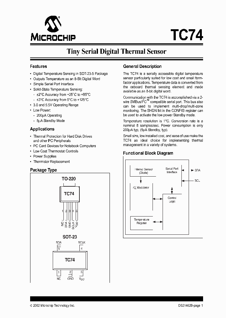 TC74_256946.PDF Datasheet Download --- IC-ON-LINE