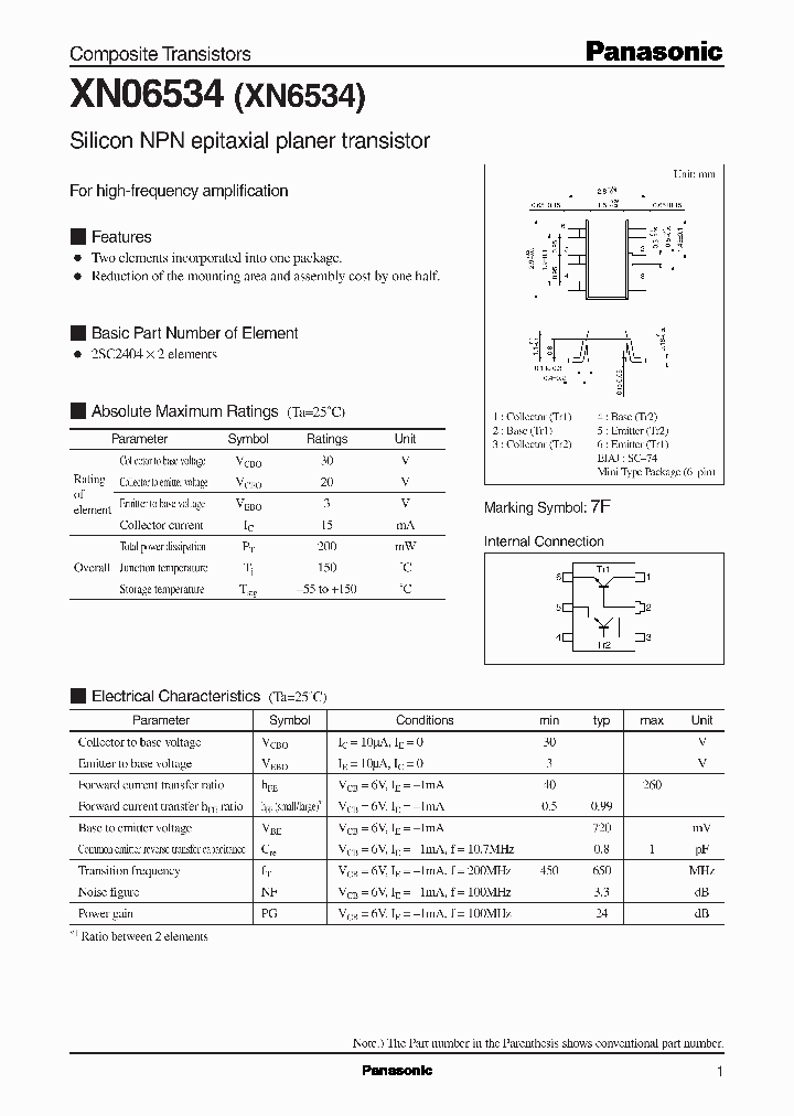 XN6534_334727.PDF Datasheet