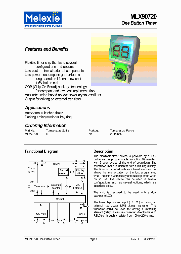 MLX90720_422352.PDF Datasheet