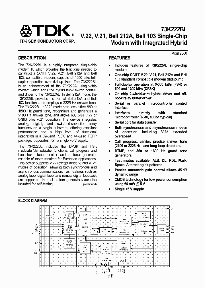 73K224AL_523984.PDF Datasheet