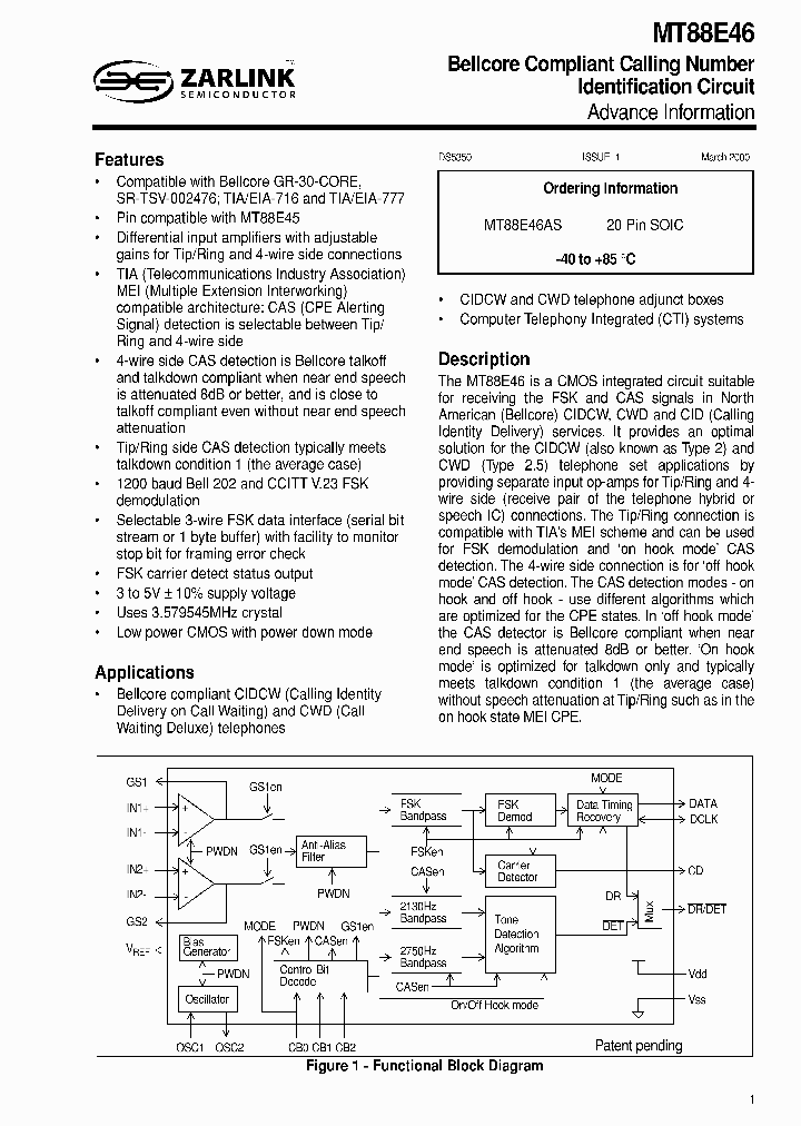 MT88E46_528720.PDF Datasheet