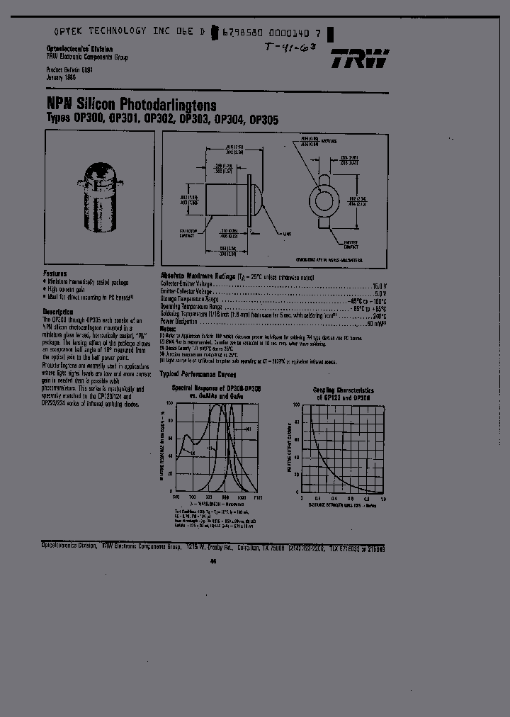 OP301_528739.PDF Datasheet