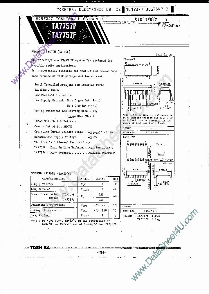 TA7757_491631.PDF Datasheet