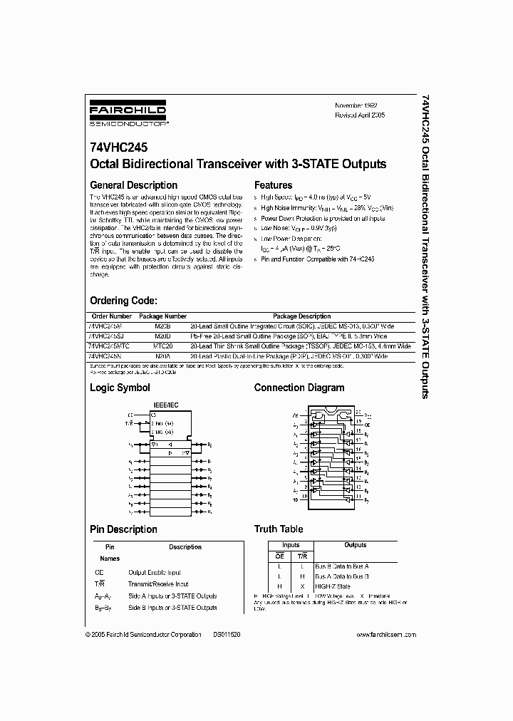 74VHC245MTC_793932.PDF Datasheet