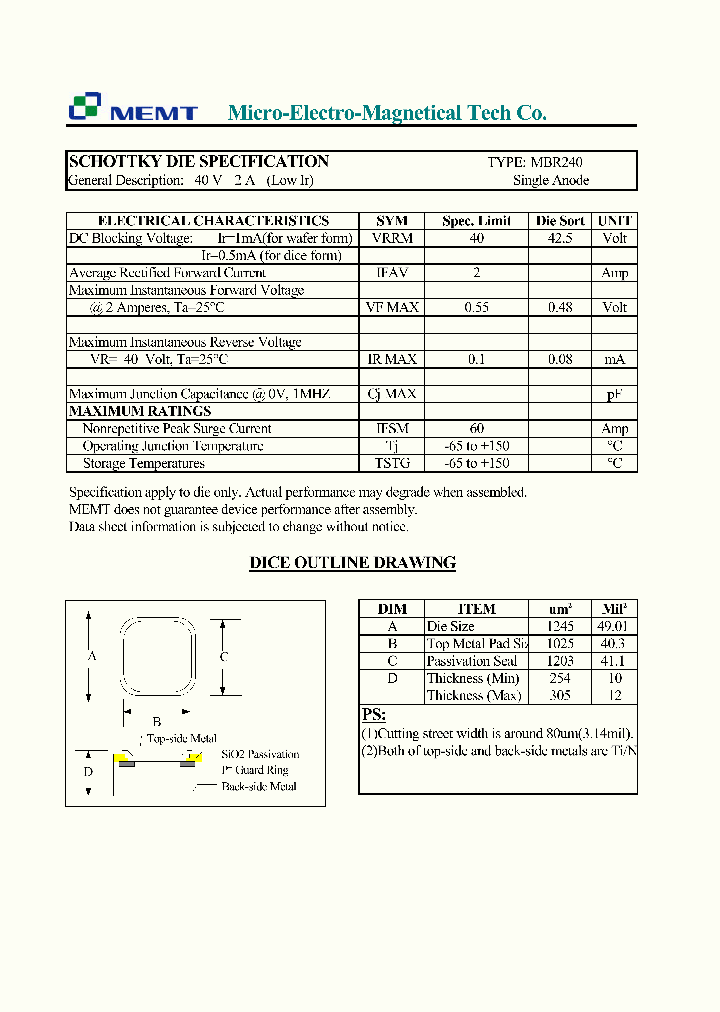 MBR240_573438.PDF Datasheet