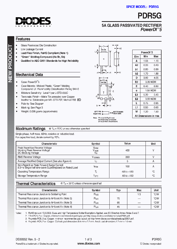 PDR5G_645372.PDF Datasheet