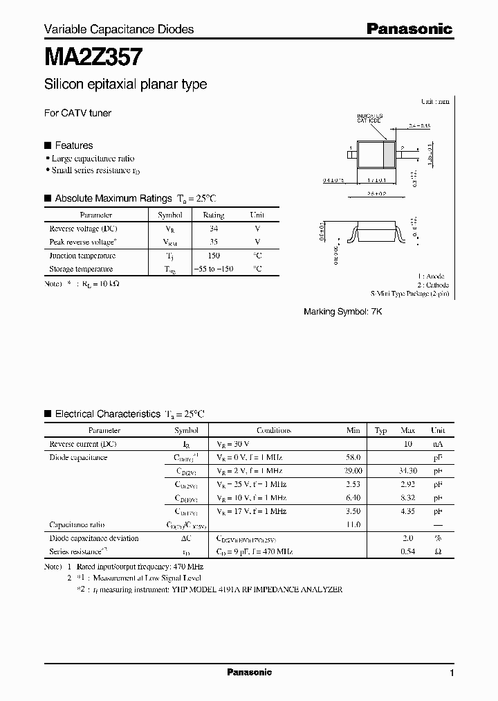 MA2Z357_825899.PDF Datasheet