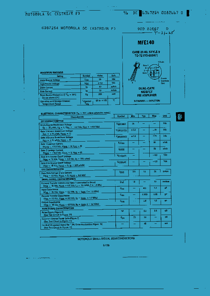 MFE140_946301.PDF Datasheet