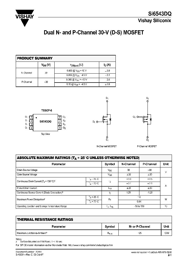 SI6543DQ_1017119.PDF Datasheet