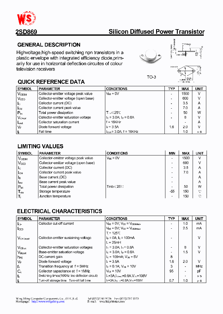 2SD869_1147687.PDF Datasheet