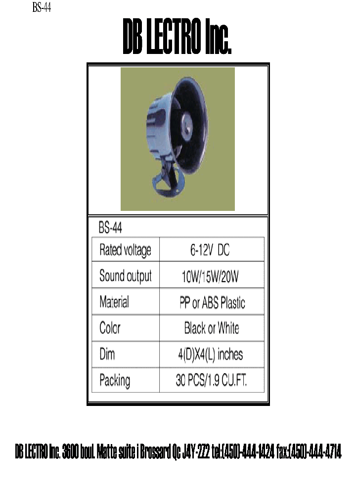 BS-44_1220463.PDF Datasheet