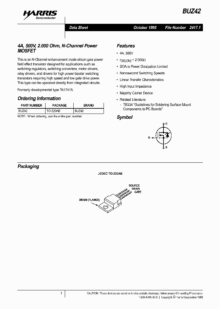 BUZ42_1222409.PDF Datasheet