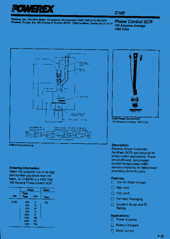 C180PM_1223175.PDF Datasheet