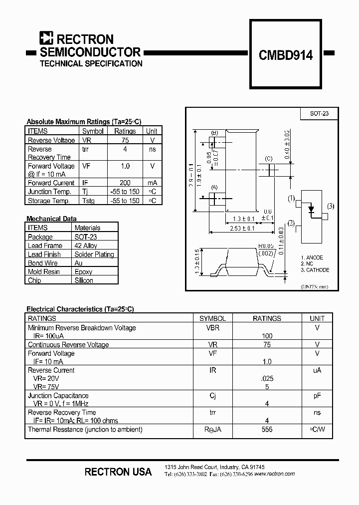 CMBD914_1227170.PDF Datasheet