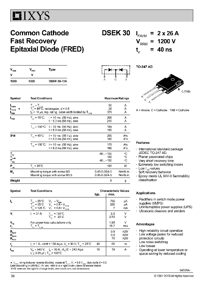 DSEK30_1234680.PDF Datasheet