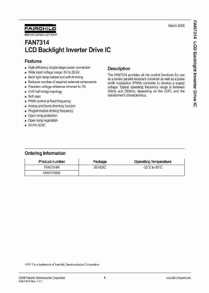 FAN7314_1057702.PDF Datasheet