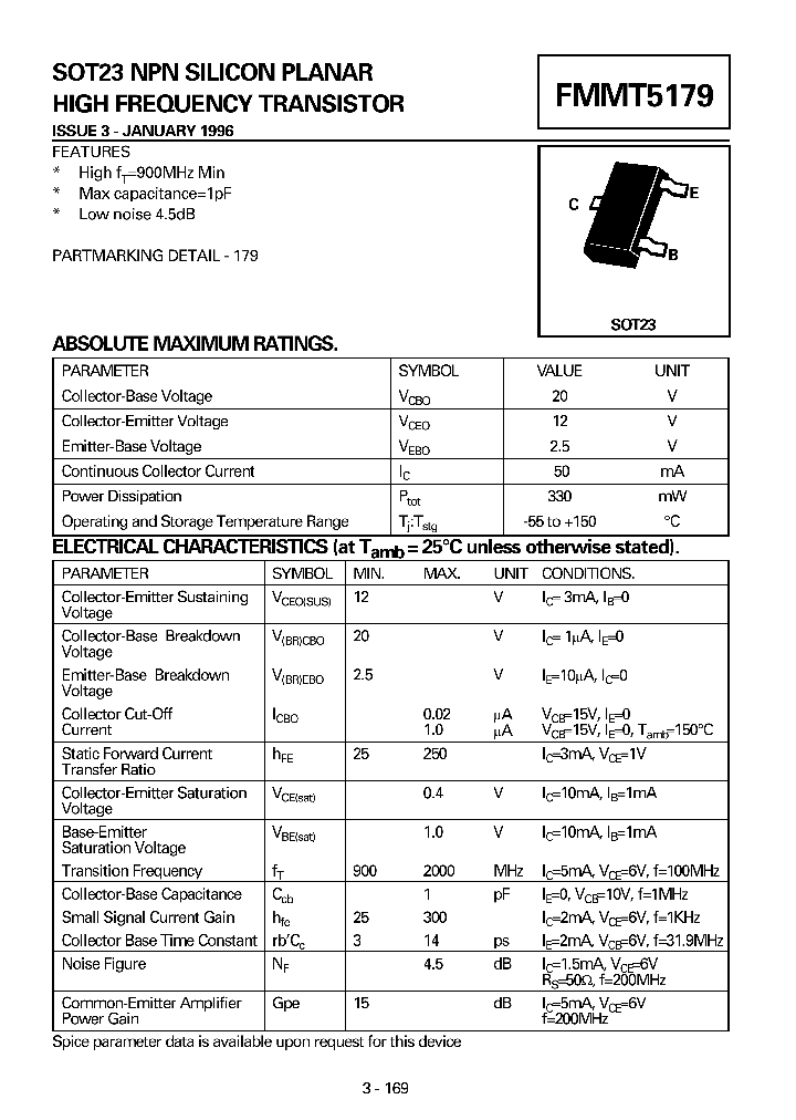 FMMT5179_1241031.PDF Datasheet