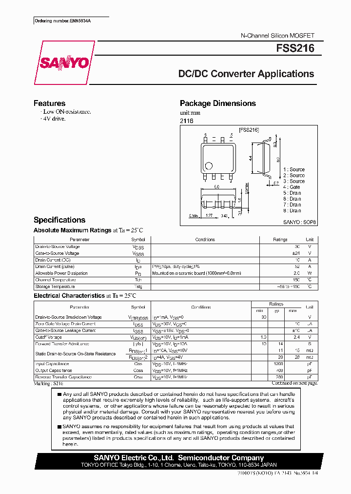 FSS216_1243006.PDF Datasheet