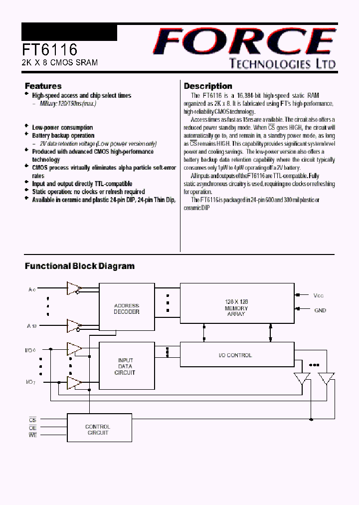 FT6116_1034023.PDF Datasheet