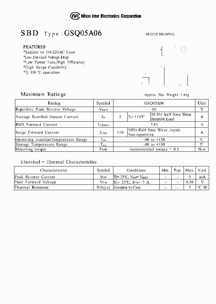 GSQ05A06_1246248.PDF Datasheet