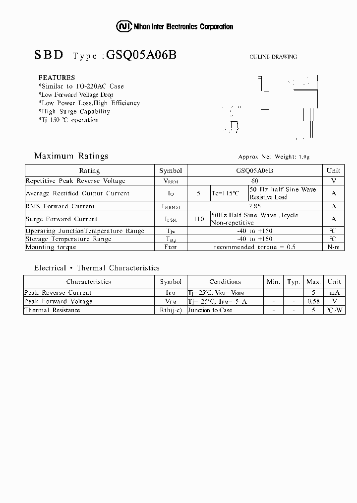 GSQ05A06B_1246249.PDF Datasheet