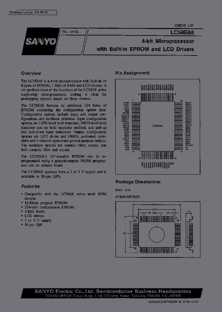 LC58E68_1263572.PDF Datasheet