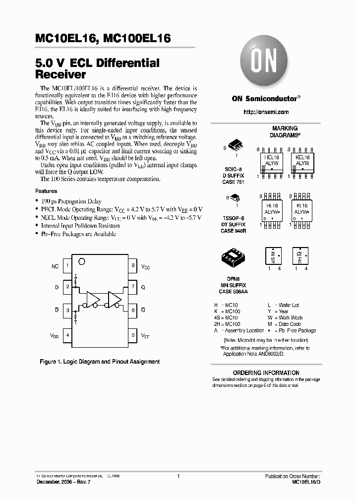 MC10EL1606_742283.PDF Datasheet