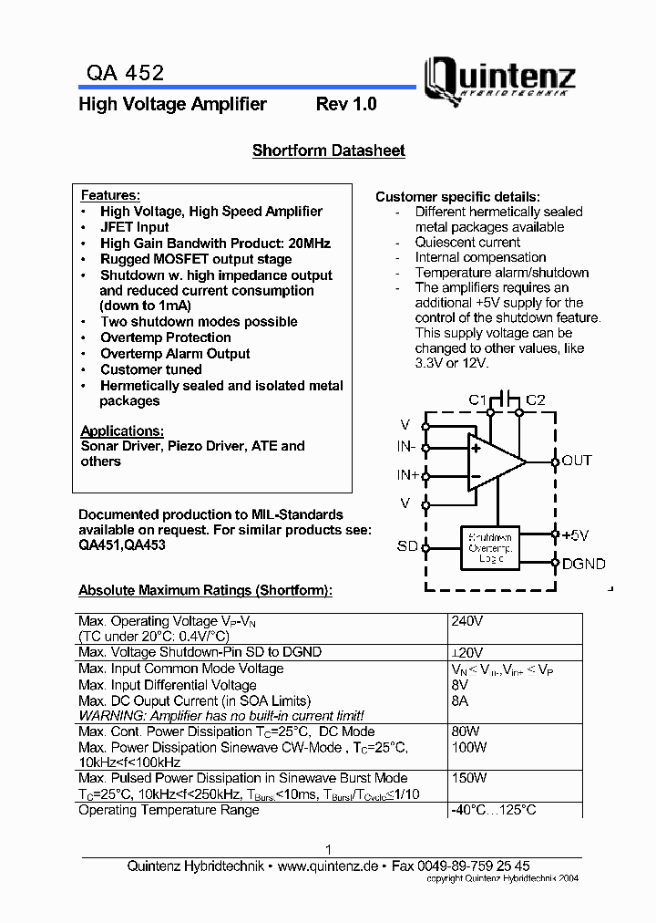 QA451_1087986.PDF Datasheet